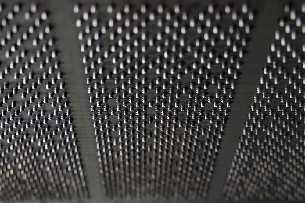 Mold used for making elastomeric closure components