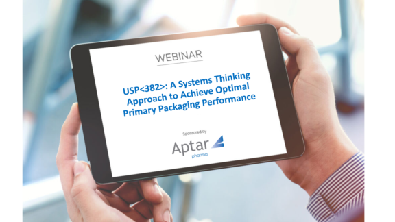 Discover how USP <382> is reshaping injectable packaging through a systems thinking approach, and how Aptar Pharma can support you in achieving compliance.