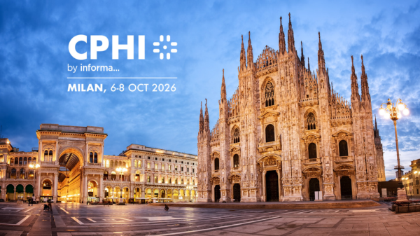 Aptar Pharma exhibition booth at CPHI Milan 2026, hall 11 booth 11A43, showcasing drug delivery solutions from formulation to patient.